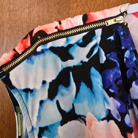 Alfani Multicolor Floral Cowl Neck Top - Picture 2 of 2